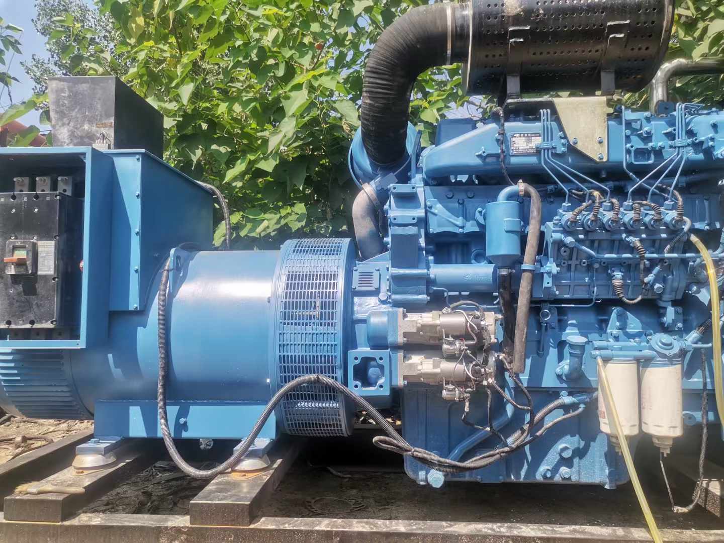 汇川详细说明降低 800kW 柴油发电机输出电流波动的方法